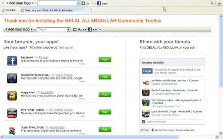 Key Features of the GELAL ALI ABDULLAH Toolbar