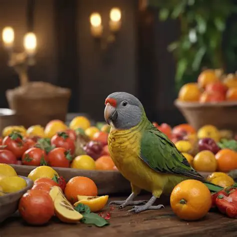 Knock Down Fruits and Parrots