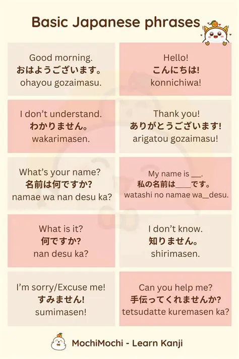 Lack of exposure to Japanese language