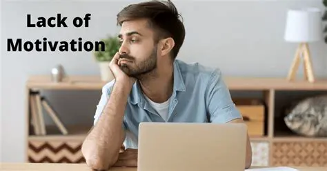 Lack of motivation and interest in activities