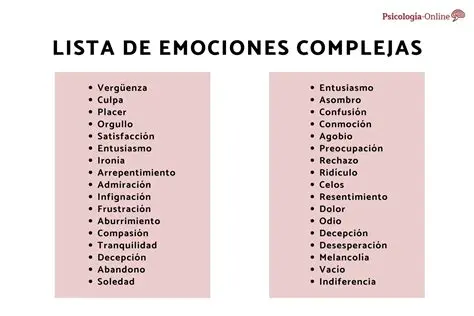 Las emociones pueden generar sentimientos