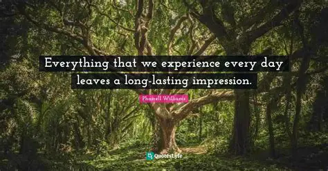 Leaves a lasting impression