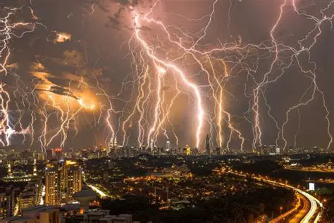 Lightning Storms and Meteor Showers
