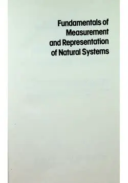 Measurement and Representation