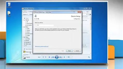 Media Center and Media Player Sync
