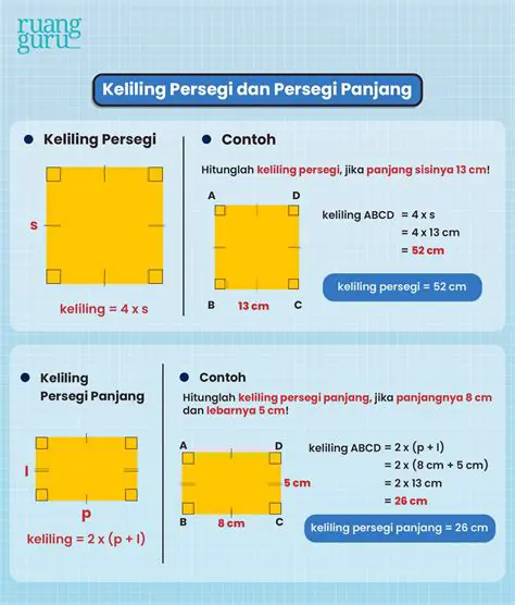 Menghitung Keliling Persegi Panjang