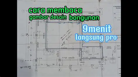 Menghitung Skala Gambar Rencana Bangunan
