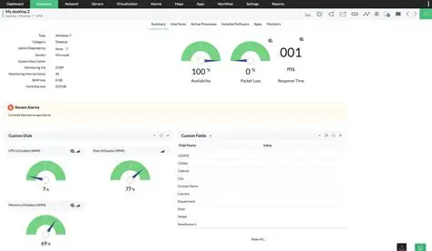 Monitor network performance