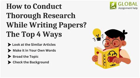 Not conducting thorough research