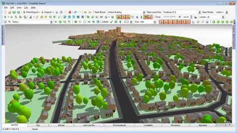Open and explore CityCAD models