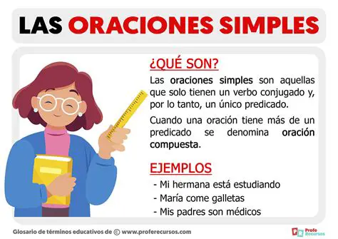 Oraciones simples y compuestas