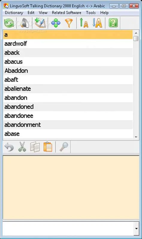 Overview of LingvoSoft Talking Dictionary
