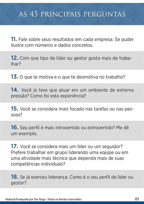 Perguntas e Respostas sobre Controle Organizacional