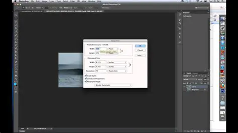 Photoshop will automatically resize the text
