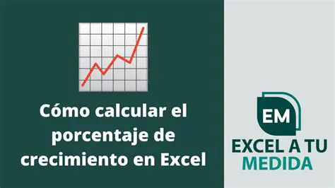 Porcentajes de crecimiento