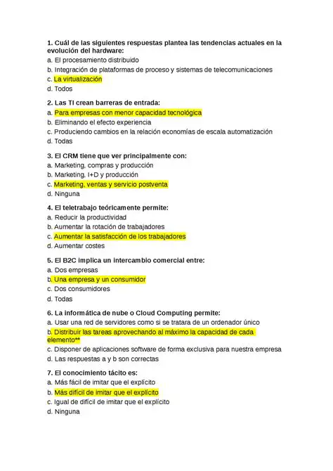 Preguntas y Respuestas sobre Sistemas y Organizaciones