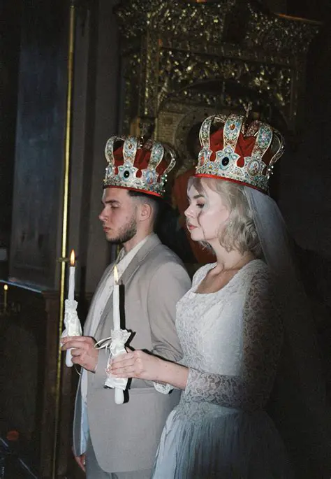 Preparation for the Russian Wedding Ceremony