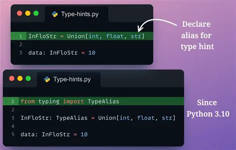 Properly Support Type Hints