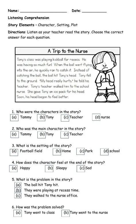 Reading Comprehension and Listening Practice
