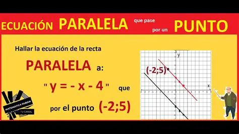 Recta que pasa por A y es paralela a BC