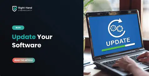 Regularly update your software