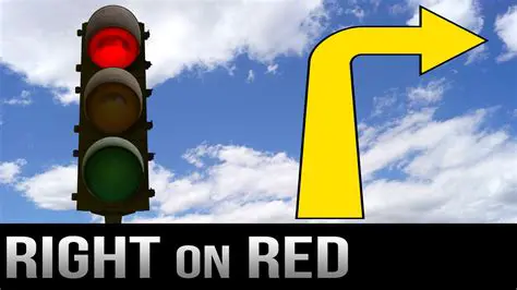 Right of Way at Red Lights