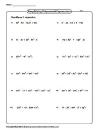 Simplifying the Missing Polynomial