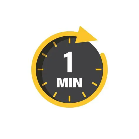 Simulation in time steps of up to 1 minute