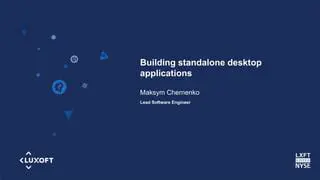 Standalone Desktop Applications