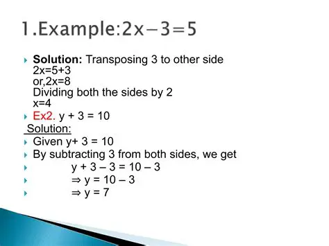 Subtracting 3 from Both Sides