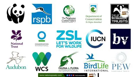 Support conservation organizations