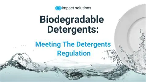 The Benefits of Biodegradable Detergents