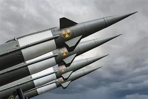 The development of nuclear weapons