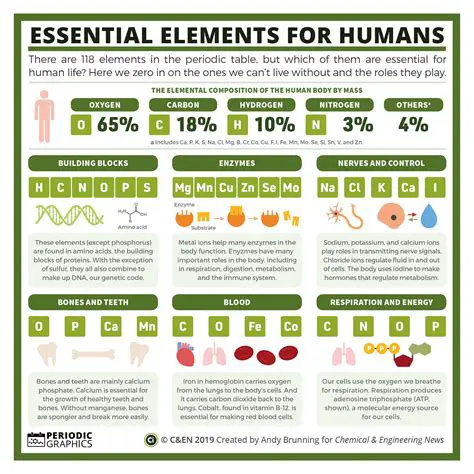 The elements are essential