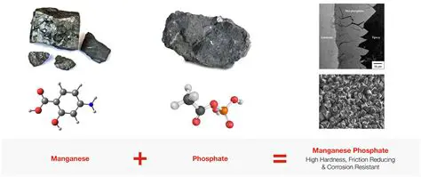 The Formation of Manganese Phosphate Compounds