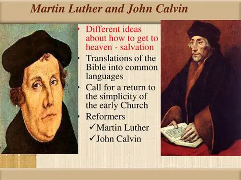 The Impact of Martin Luther and John Calvin