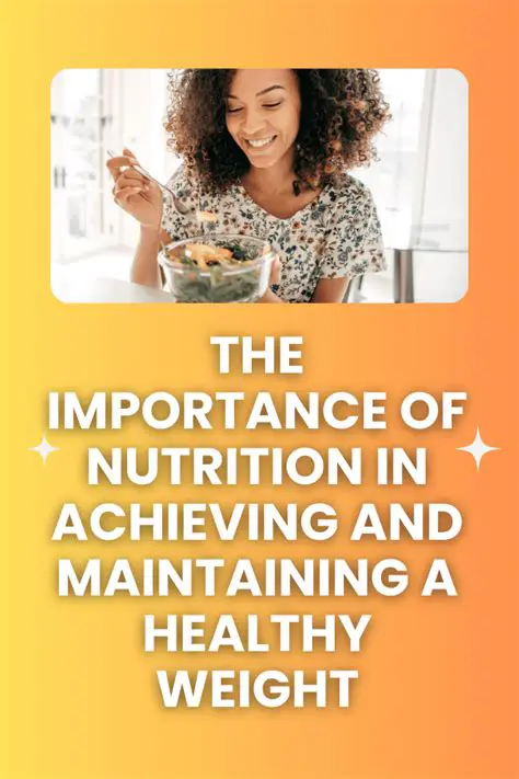 The Importance of Nutrition in Weight Loss