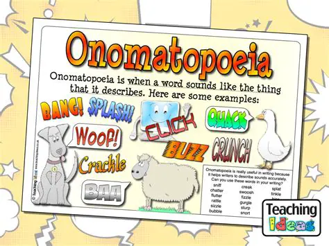 The Meaning of the Onomatopoeia