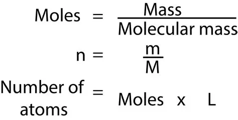 The Mole Calculation Formula