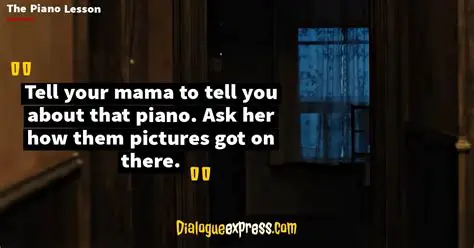 The Piano Lesson Quotes from Characters and Page Numbers