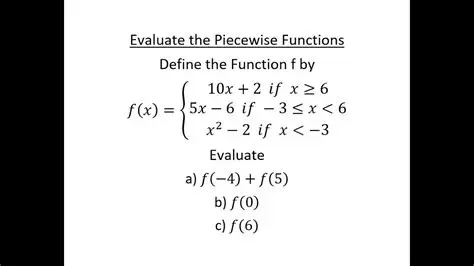 The Piecewise Function in Question