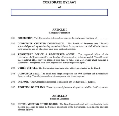 The Power of Verbs in Bylaws