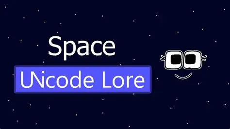 The Problem with Unicode Space