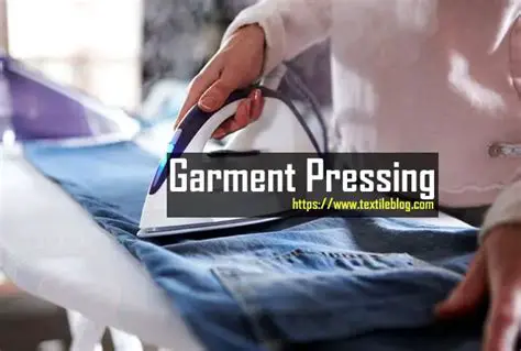 The Purpose of Pressing in Garment Construction