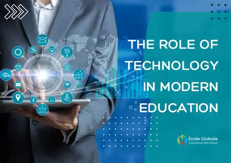 The Role of Technology in Modern Schools