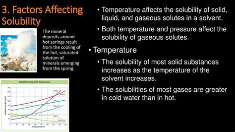 The Role of Temperature in Dissolving Solutes