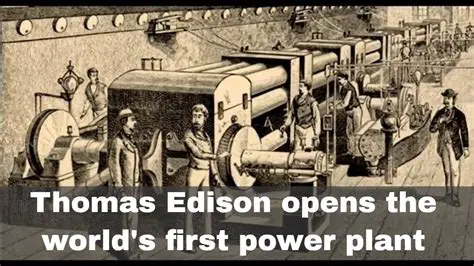 Thomas Edison established the concept of