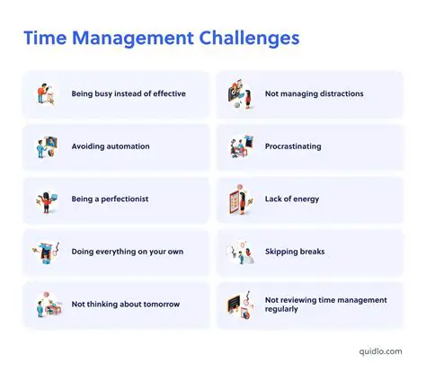 Time management challenges