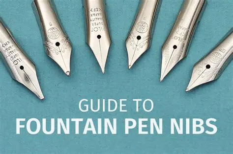 Tips for Choosing the Right Nib