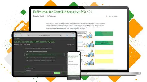Truly Interactive Security Practice Tests